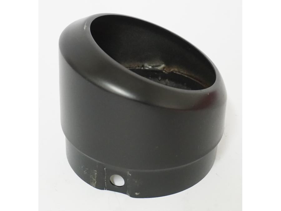 Vänster sida på Ljuddämpardekor från en H-D Street 750 XG -2017 motorcykel.