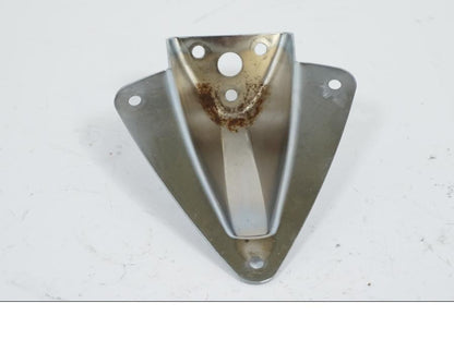 Snett uppifrån på Skylthållare från en Kawasaki VN 1500 -2002 motorcykel.