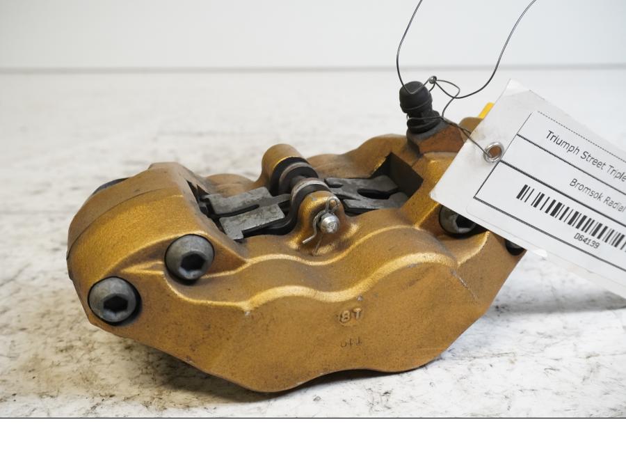 Baksidan på Bromsok från en Triumph Street Triple R -2009 motorcykel.