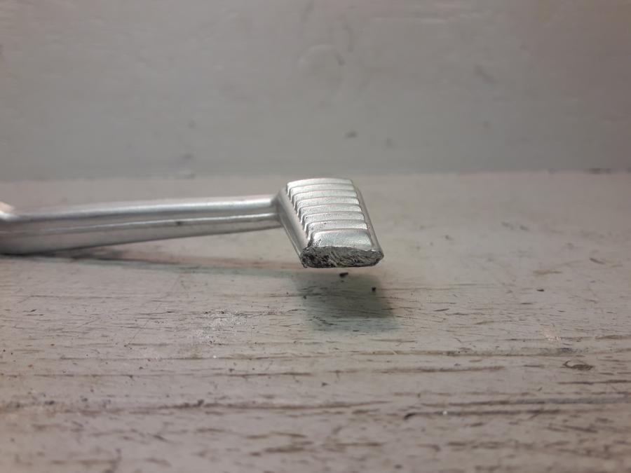 Baksidan på Bromspedal från en Honda CBR 600 RR -2007 motorcykel.