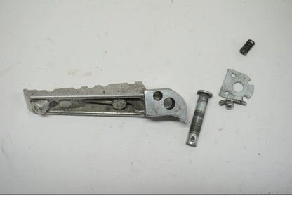 Baksidan på Fotpinne från en Yamaha FZ1-SA -2007 motorcykel.