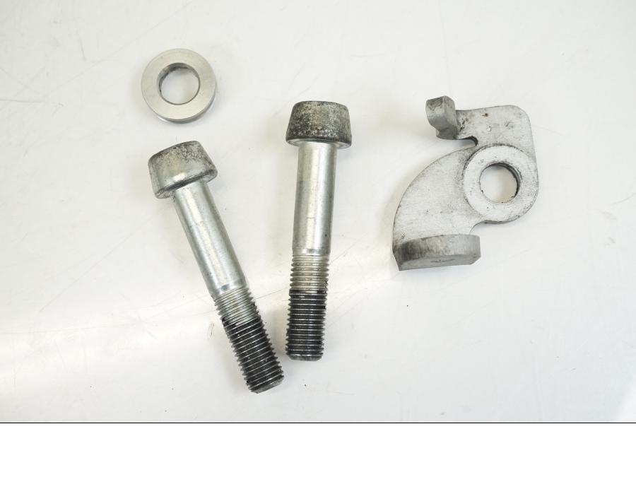 Baksidan på Bromsok från en Ducati Streetfighter V4 -2020 motorcykel.