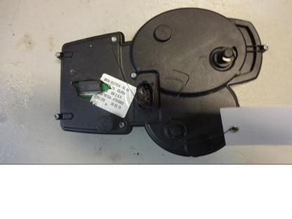 Baksidan på Instrumentpanel från en BMW F 800 GT -2015 motorcykel.