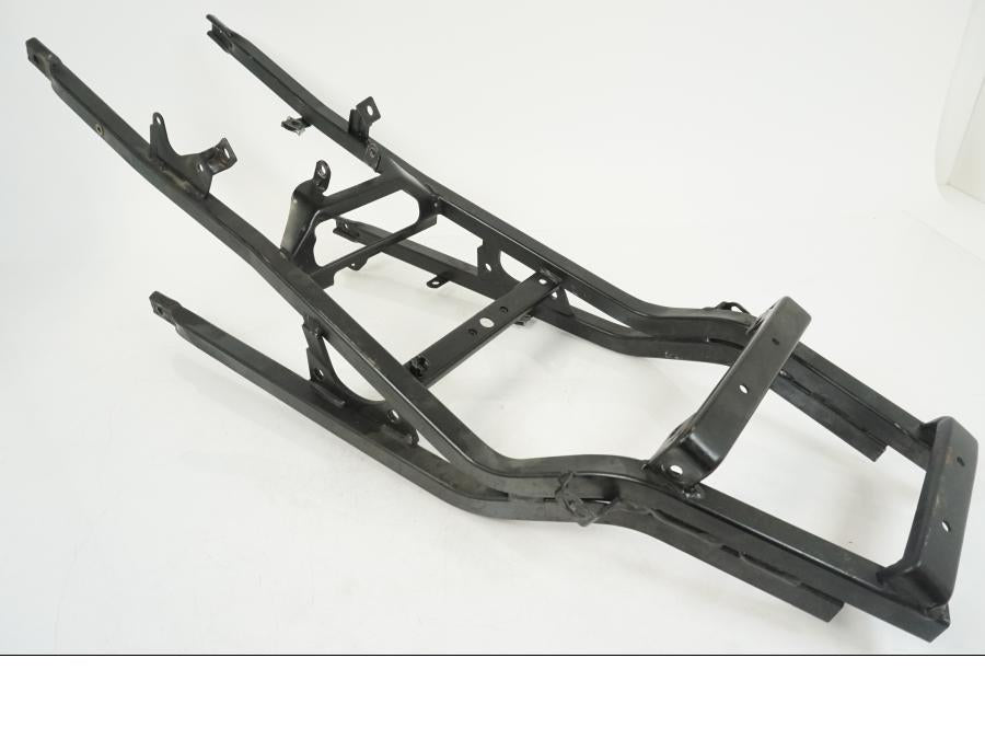 Snett uppifrån på Bakram från en Aprilia RS 125 -2008 motorcykel.