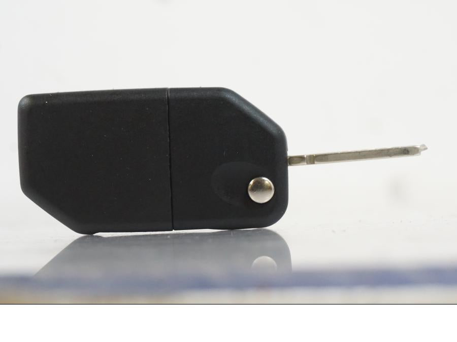 Snett uppifrån på Nyckel från en BMW R 1250 GS -2021 motorcykel.