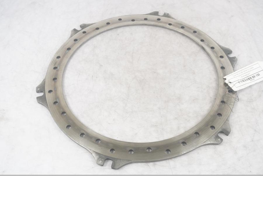 Framsidan på Bromsskiva från en Buell XB 12 -2006 motorcykel.