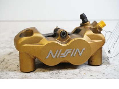 Framsidan på Bromsok från en Triumph Daytona 675 -2006 motorcykel.