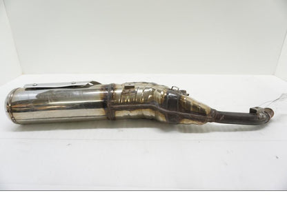 Höger sida på Ljuddämpare från en Suzuki DR 650 -1996 motorcykel.