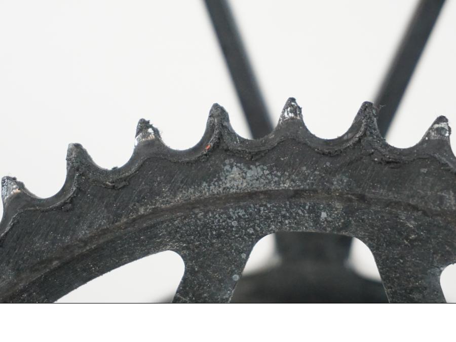 Vänster sida på Fälg från en Yamaha MT 125 -2017 motorcykel.