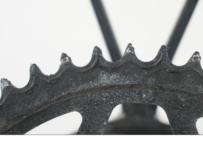 Vänster sida på Fälg från en Yamaha MT 125 -2017 motorcykel.