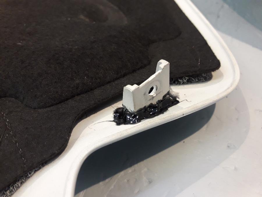 Höger sida på Sidkåpa från en Ducati Panigale 959 -2017 motorcykel.