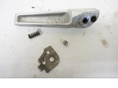 Baksidan på Fotpinne från en Honda CBR 900 RR -1997 motorcykel.