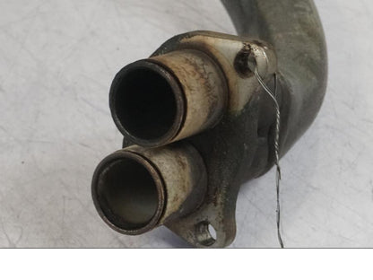 Snett uppifrån på Grenrör från en BMW R 1100 GS -1998 motorcykel.