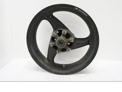 Framsidan på Fälg från en Ducati Monster 696 -2010 motorcykel.