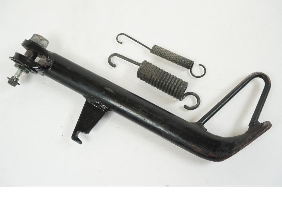 Framsidan på Sidostöd från en Honda CBR 125 R -2006 motorcykel.