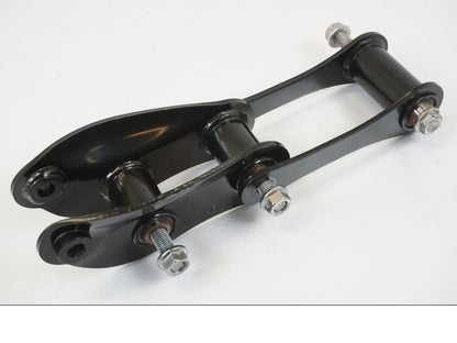 Vänster sida på Stötdämparlänkage från en Triumph Trident -2021 motorcykel.