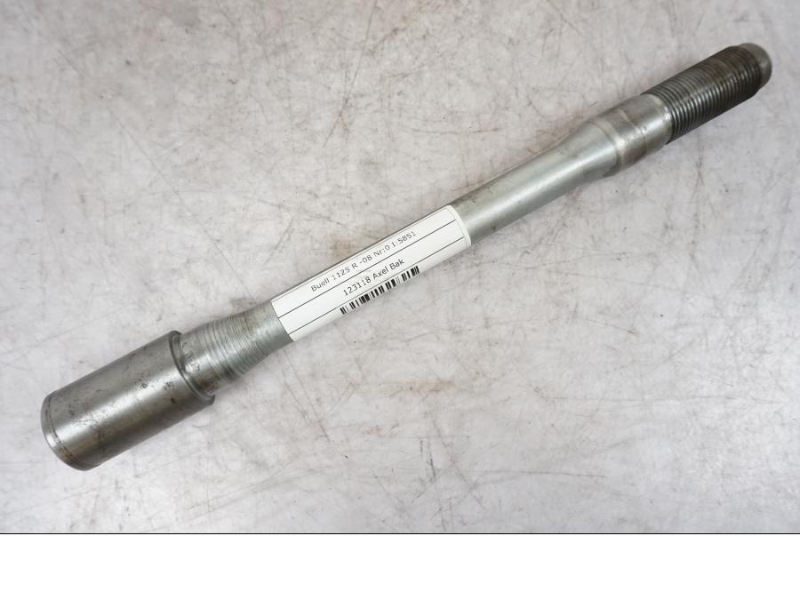 Framsidan på Axel från en Buell 1125 R -2008 motorcykel.