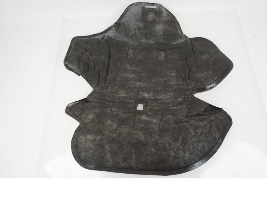 Baksidan på Värmeskydd från en Suzuki GSX-R 1000 -2007 motorcykel.