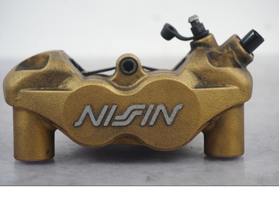 Vänster sida på Bromsok från en Triumph Tiger -2009 motorcykel.