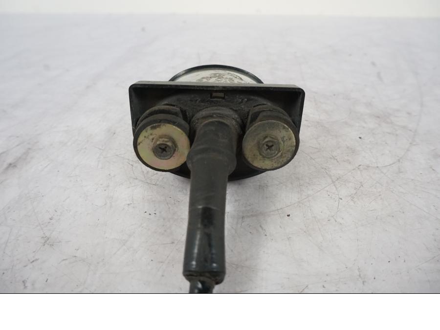 Snett uppifrån på Skyltbelysning från en Kawasaki VN 1500 -2003 motorcykel.