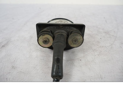 Snett uppifrån på Skyltbelysning från en Kawasaki VN 1500 -2003 motorcykel.