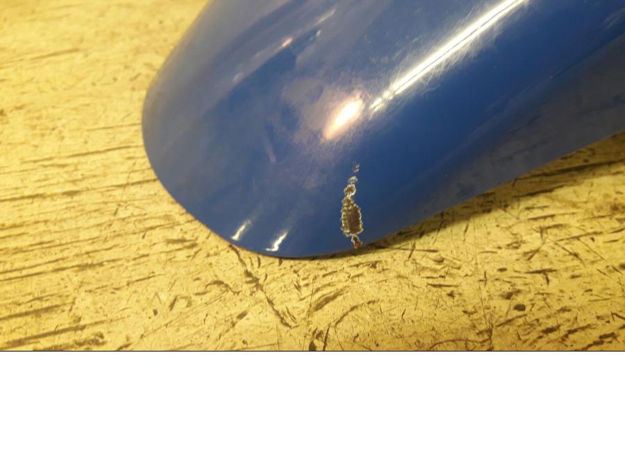 Höger sida på Framskärm från en Honda VFR 750 -1993 motorcykel.