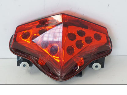 Baksidan på Baklampa från en Kawasaki ER-6N -2012 motorcykel.