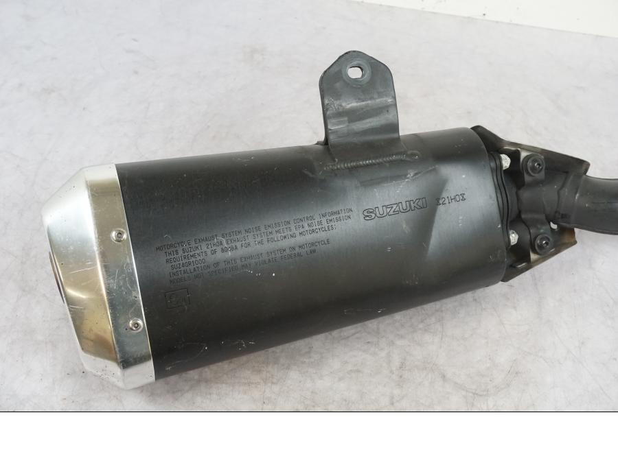 Extrabild1 på Ljuddämpare från en Suzuki GSX-R 1000 -2007 motorcykel.