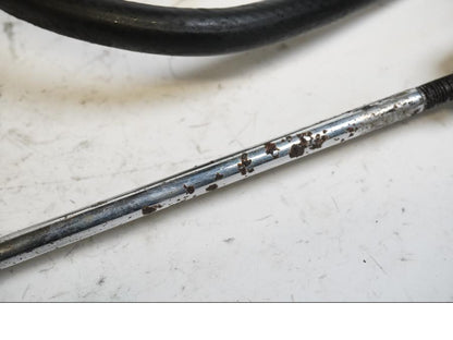 Baksidan på Bromshuvudcylinder från en H-D Softail Custom FXSTC -1987 motorcykel.