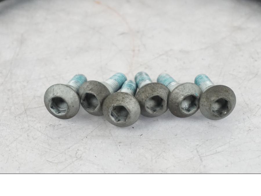 Baksidan på Bromsskiva från en Yamaha MT 125 -2017 motorcykel.