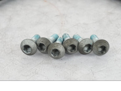 Baksidan på Bromsskiva från en Yamaha MT 125 -2017 motorcykel.