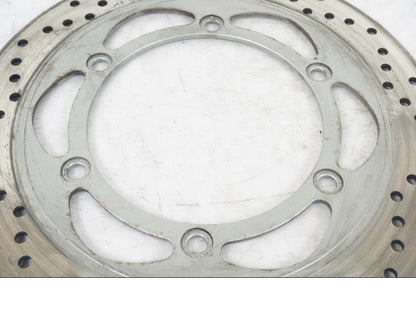 Vänster sida på Bromsskiva från en Honda CBR 1000 F -1989 motorcykel.