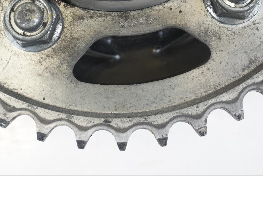 Höger sida på Drevfäste från en Honda CB 600 F -2008 motorcykel.