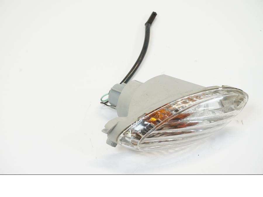 Snett uppifrån på Blinkers från en Suzuki GSX 1300 R -2008 motorcykel.