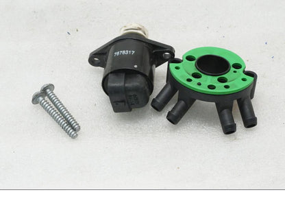 Framsidan på Tomgångsventil från en BMW F 800 R -2011 motorcykel.