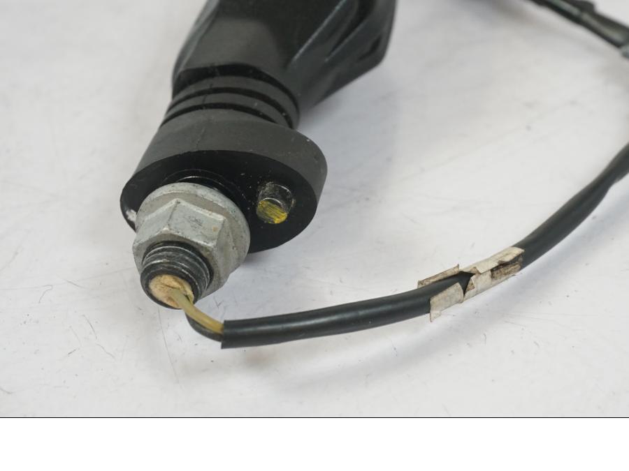 Vänster sida på Blinkers LED från en KTM 1290 Super Duke R -2018 motorcykel.