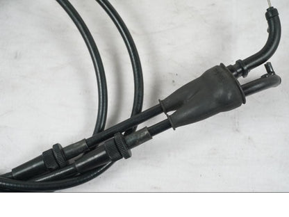 Snett uppifrån på Gasvajer från en KTM 690 SM R -2009 motorcykel.