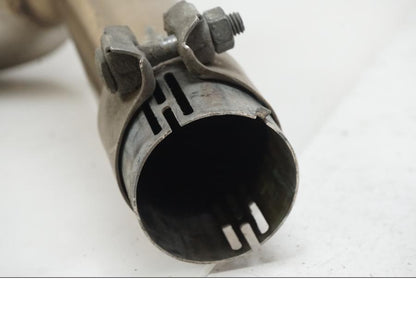 Baksidan på Ljuddämpare från en BMW F 850 GS -2018 motorcykel.