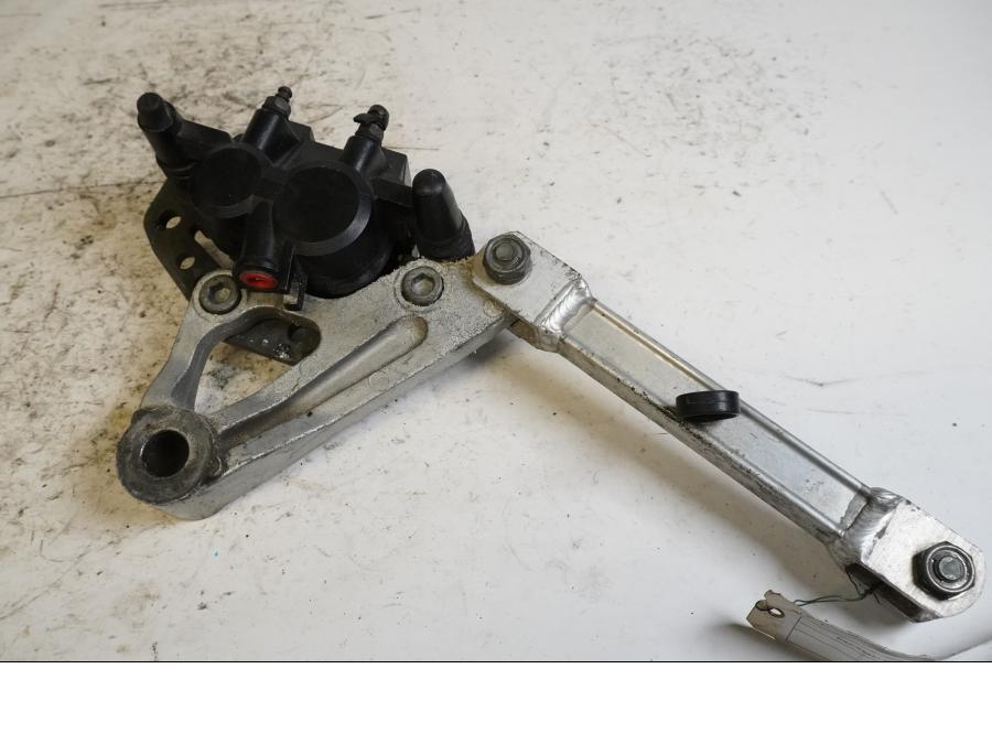 Framsidan på Bromsok från en Kawasaki GPX 600 -1989 motorcykel.