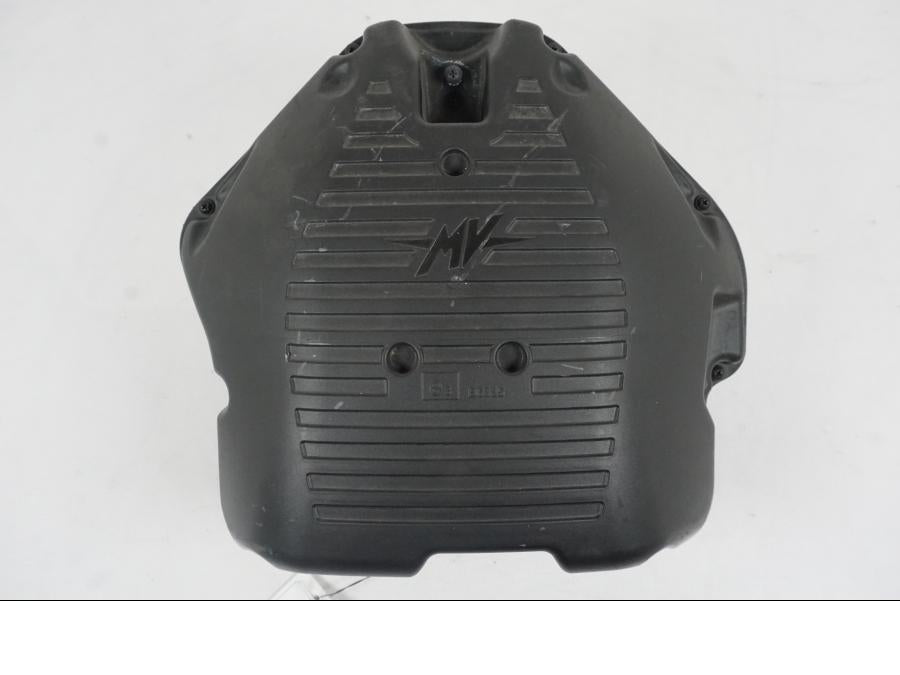 Snett uppifrån på Luftburk från en MV Agusta Dragster -2014 motorcykel.