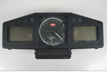 Framsidan på Instrumentpanel från en Aprilia RS 250 -1998 motorcykel.