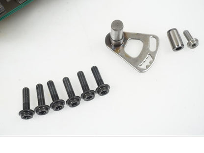 Baksidan på Växellåda från en BMW F 850 GS -2019 motorcykel.