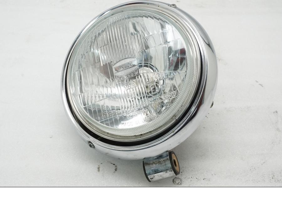 Framsidan på Strålkastare från en Yamaha XV 535 -1996 motorcykel.