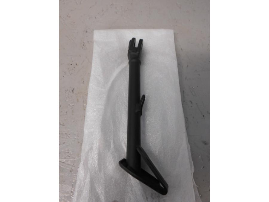 Baksidan på Sidostöd från en Ducati Hyperstrada -2014 motorcykel.