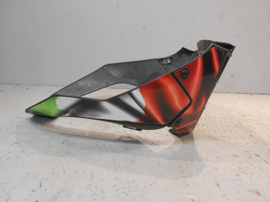 Baksidan på Magkåpa från en Aprilia Tuono V4R -2016 motorcykel.