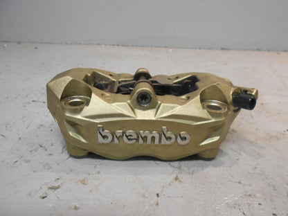 Framsidan på Bromsok från en Aprilia Tuono V4R -2016 motorcykel.