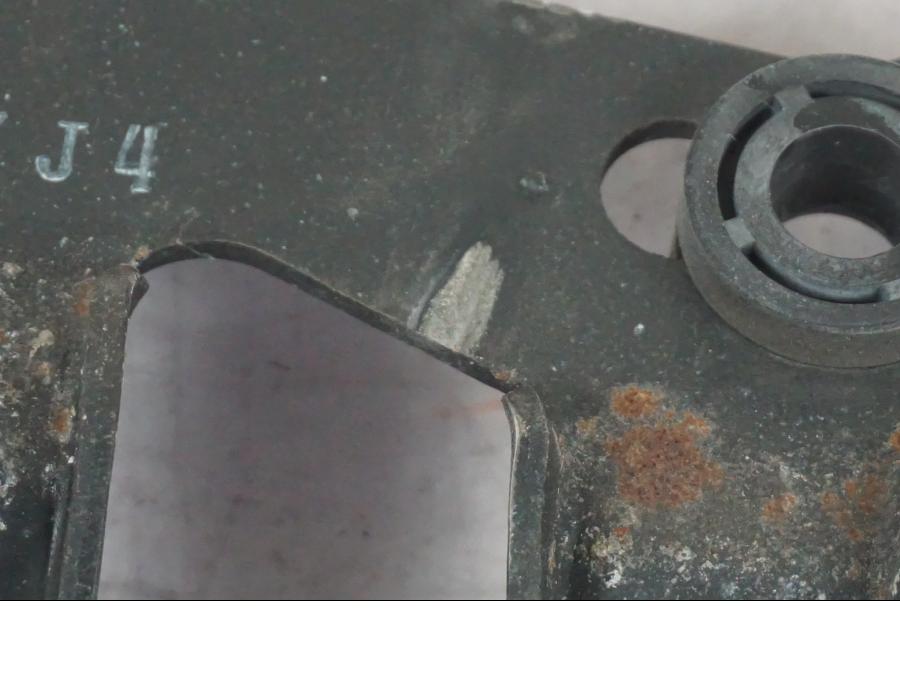 Snett uppifrån på Instrumentfäste från en Suzuki GSF 1250 -2010 motorcykel.