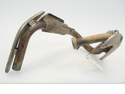 Höger sida på Grenrör från en Yamaha WR 125 -2010 motorcykel.