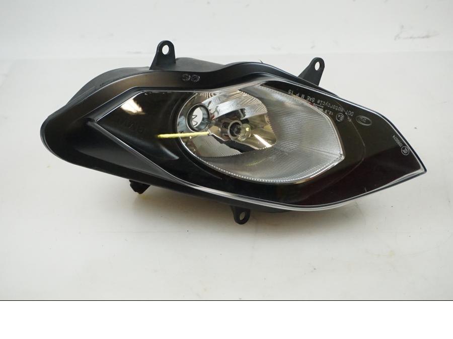 Framsidan på Strålkastare från en BMW K 1200 RS -2008 motorcykel.