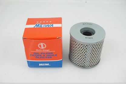 Framsidan på Oljefilter från en Kawasaki ZN 1300 Voyager -1988 motorcykel.